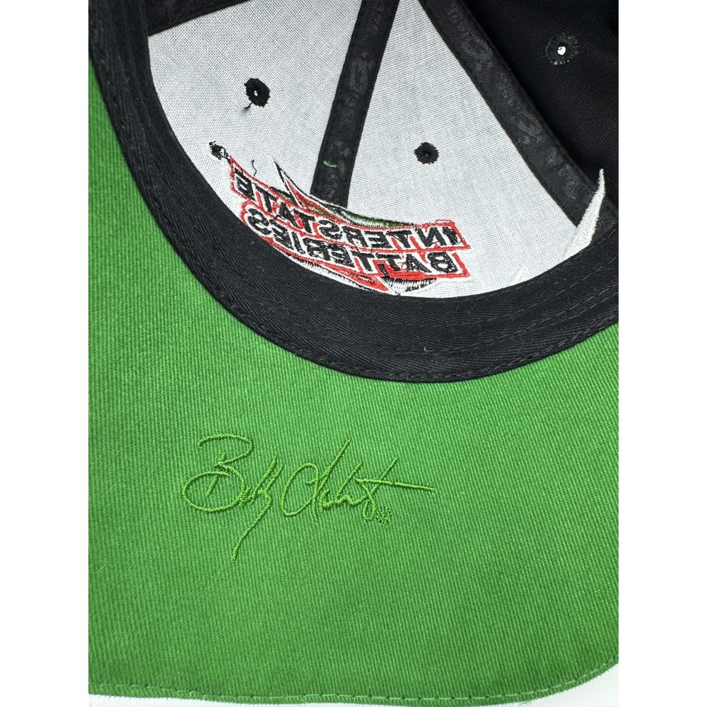 Vintage Interstate Batteries‎ Racing Hat Cap Strap Back NASCAR Mens 90s - Picture 13 of 16